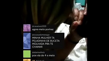 Preview 4 of Free Online Chat Dating Games - SAFADA CHUPANDO E SENDO CHUPADA PELO NAMORADO NO PERISCOPE PT1