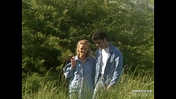 Preview 1 of Mom Boy Roboydyce Talking Sex - Countryside Threesome with Liga