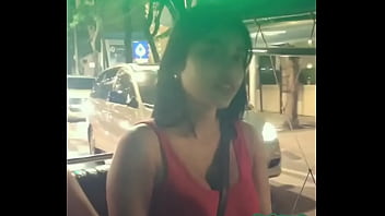Preview 1 of Hidie Mom - Cute Indian Girl Cleavage in Auto
