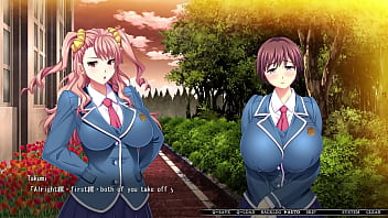 Preview 2 of Tan Mom Vs Milf Mom - Kyonyuu Reijo MC Gakuen Part 20 Rio Route 2