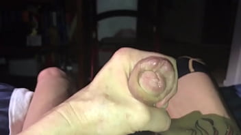 Preview 4 of E Bunny - my left handed stroking of my cock