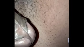 Preview 4 of Flash Girl With Cum - Indian boy sucking big black cock
