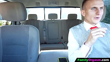 Preview 3 of Son Convinces Mom To Fuck - FamilyOrgasm - Stepsisters Swap Their Stepbrothers After School Day