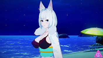 Preview 1 of Indian Gang Rape Mms Telugu - Kaga si fotte il capitano Joshua Azur Lane