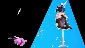 Preview 1 of Mom San Hi Heels - Miku rabbit hole 2