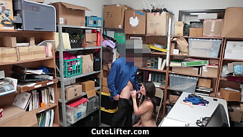 Preview 2 of Www First Time Sex Bleeding - Officer Does Whatever Is Necessary to Punish the Teen Shoplifter - Cutelifter