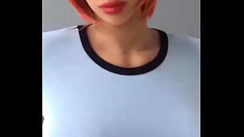 Preview 4 of Shemale Vs Famale - Super invincible big breasts spanking sex