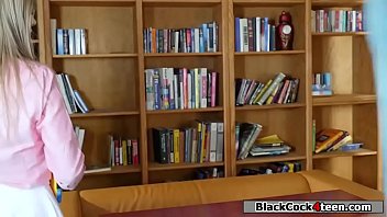 Preview 1 of Arbiamateur Dawlodng - Black tutor fucks Dollys tight pussy