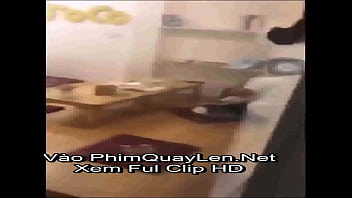 Preview 4 of Spandex Gloves And Stockings - Clip sex học sinh chịch trong qu&aacute_n tr&agrave_ sữa tocotoco Th&aacute_i Nguy&ecirc_n