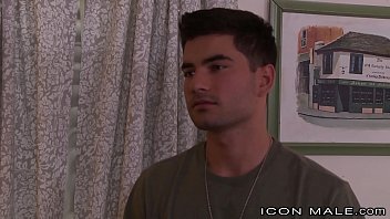 Preview 1 of Fukc Real Massage - IconMale Army Hunk Vadim Black Gives it To Brandon&#039_s Hole
