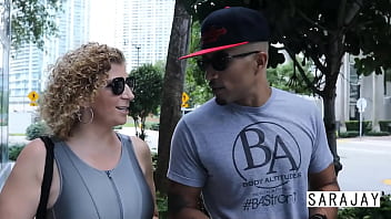 Preview 2 of Yatt Syaziq - Fit King Noire Fucks Cougar Sara Jay&#039_s Mature Pussy Cavity!