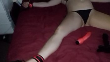 Preview 2 of Wwwblacked X Videocom - TIED TO BED WAITING FOR STRANGER PART 1