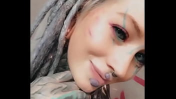 Preview 3 of Black Girls Bound And Gagged - A wink while playing with my split tongue ??. Gotta keep it fun&mdash_who else loves unique body mods? ?#splittonge ...