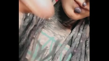 Preview 1 of Black Girls Bound And Gagged - A wink while playing with my split tongue ??. Gotta keep it fun&mdash_who else loves unique body mods? ?#splittonge ...