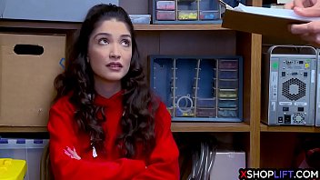 Preview 1 of Rusalka Lara Anal - Teen thief participated in a new project to avoid jail