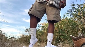 Preview 3 of Franceska Jaimes Cuckold - Public Stroke and Nut in Soccer Sox
