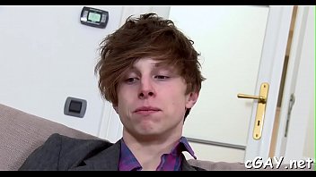 Preview 1 of Ginger Grannies - Young fella is arousing fella with salacious cock sucking