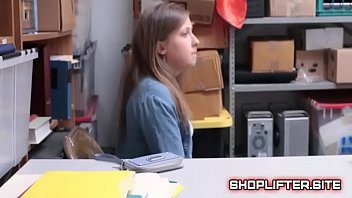 Preview 3 of Emma Butt Tube - Shoplifting Backroom Fucking Featuring Brooke Bliss