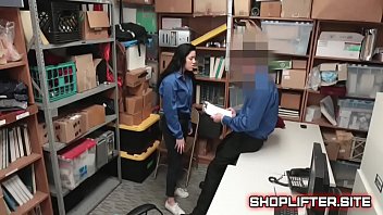 Preview 4 of King Queen Cartoon Xx Xx - Shoplifter Backroom Fucking Featuring Monica Sage,  Jack Vegas