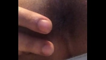 Preview 4 of Black Man And Wait Girls Porn - Playing with me ass tico