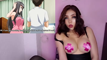 Preview 2 of Sarah Vandella Secretary - Chico con suerte se coge a sus compa&ntilde_eras virgenes - Hentai Eroge! H mo Game Ep. 1