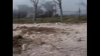 Preview 1 of Oudwoman - Horny slut Velvet Rose gets her cunt eaten on the beach before dude bangs her