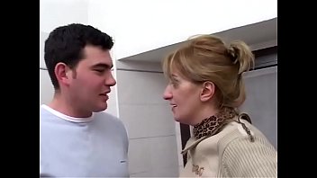 Preview 1 of Hardcore With Blakcock - Stepson masturbating in the bathroom,  her m. finds out and helps him cum