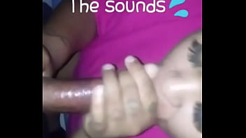 Preview 2 of Marwadi School Sexy - FAT BLACK AMATEUR SLURPS COCK -PINK-LEMONADE