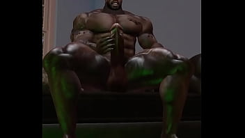 Preview 1 of Pron Woman - ultra fine hunk james harrison jerks a huge load