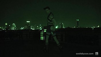 Preview 2 of Black Mom Xxxxxx Video - Axel Abysse is a Sex-Crazed INSOMNIAC Infrared Ass Play