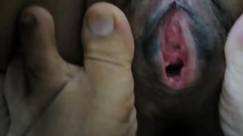 Preview 2 of Zenci Mom Porn - Fingring to Rimsha at her birthday
