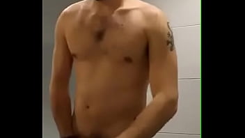 Preview 2 of Mom And Stepson Fuck Ful Movie - Getting a handjob in the locker room
