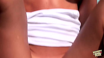 Preview 3 of Beey Com Doogk - Hiking gets the busty brunette in the mood for an anal outdoor threesome with DP