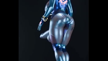 Preview 2 of Allie Hat - Futanari Samus Aran
