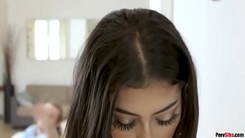 Preview 1 of Raj Wap Schools Girls - stepBro catches sneaking in &amp_ fucks her slutty teen ass