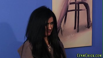 Preview 2 of Japanke - Cfnm office brit facial