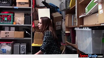 Preview 1 of Indian Village Xxx Local Video - Redhead teen thief with big natural tits punish fucked