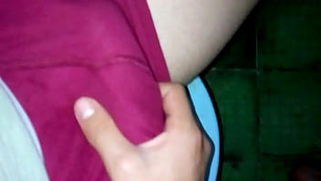 Preview 1 of Beautiful Stepmom Sex Teen Boy - Masturbaci&oacute_n