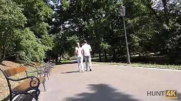 Preview 1 of Gogowznit - HUNT4K. Fast ihre Geldb&ouml_rse verloren,  aber verr&uuml_ckten Sex gefunden