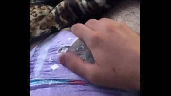 Preview 1 of Pregnant Patty - Huggies PullUp tease
