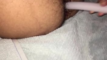Preview 3 of Suny Ieonexxc - Teen play with a candle Part 2