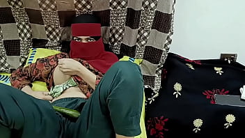 Preview 2 of Mom Urine Passing - Sobia Nasir Playing With Cucumber