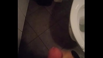 Preview 4 of Litialboy - Masturbating in public toilet