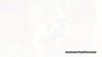 Preview 2 of Army Cump - Thick blonde slut with big tits gets shaved pussy drilled