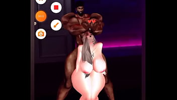Preview 1 of Mia Khalifa Porn With 3 Guys - Pre&ntilde_ando a Una de mis   10 esposas en imvu