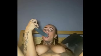 Preview 2 of Real Gay Public Uncut Dick - Slutty Emo Whore Fingers Herself Raw