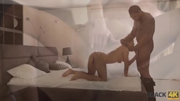 Preview 3 of Sizzling Hot Ebony Fucked Hard - BLACK4K. Interracial porn of Chrissy Fox and big black gentleman