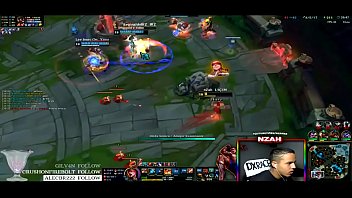 Preview 3 of Msn Francaise - MAIS 1 VIDEO TESUDO DESSE CEGO MARAVILHOSO COMENDO 5 INUTEIS EM SUMMONERS RIFTS