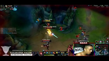 Preview 4 of Msn Francaise - MAIS 1 VIDEO TESUDO DESSE CEGO MARAVILHOSO COMENDO 5 INUTEIS EM SUMMONERS RIFTS