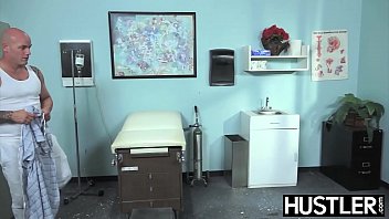 Preview 1 of Tera Ried - Latina nurse Sadie Santana gets both holes stretched hard